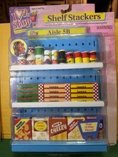 I Love 2 Scaffali per Negozio Impilatori Corridoio 5B Regolabili Scaffali per Alimenti e Alimenti NOS