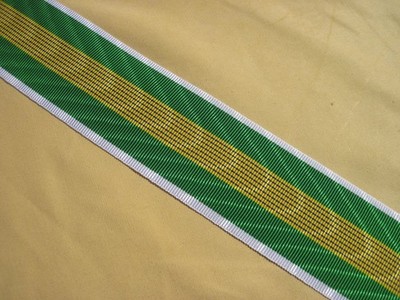 Gabon: Armed Forces Recognition Medal Ribbon