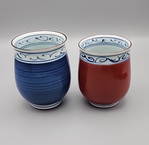 Arita Ware Jikon Mountain Water Teacup Cup Large Microwave and Dishwasher Safe - Picture 2 of 12