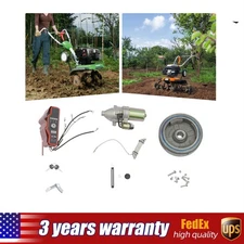 Electric Start Kit Flywheel Starter Motor Switch Box Kit For Honda GX390 13HP