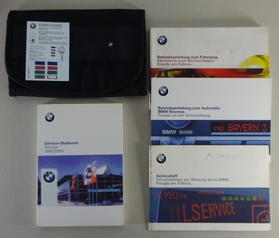 Document Kit With Operating BMW 3er E46 316 18 320 323 328 320d 330d V.1999