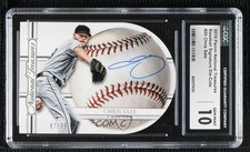 2015 Panini National Treasures 87/99 Chris Sale #20 CGC 10 Gem Mint Auto 1b9