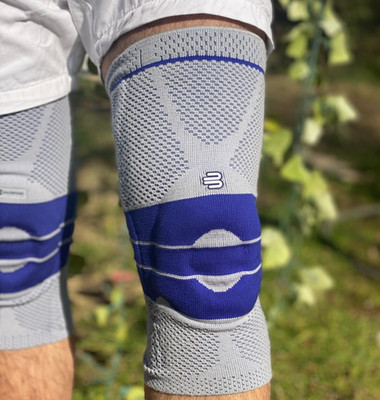 Bauerfeind GenuTrain Size 3 Knee Joint Brace Patella Support ACL Meniscus Hinge