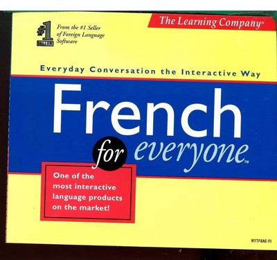 French for Everyone: Everyday Conversation, Windows CD ROM Set, 3 Disc