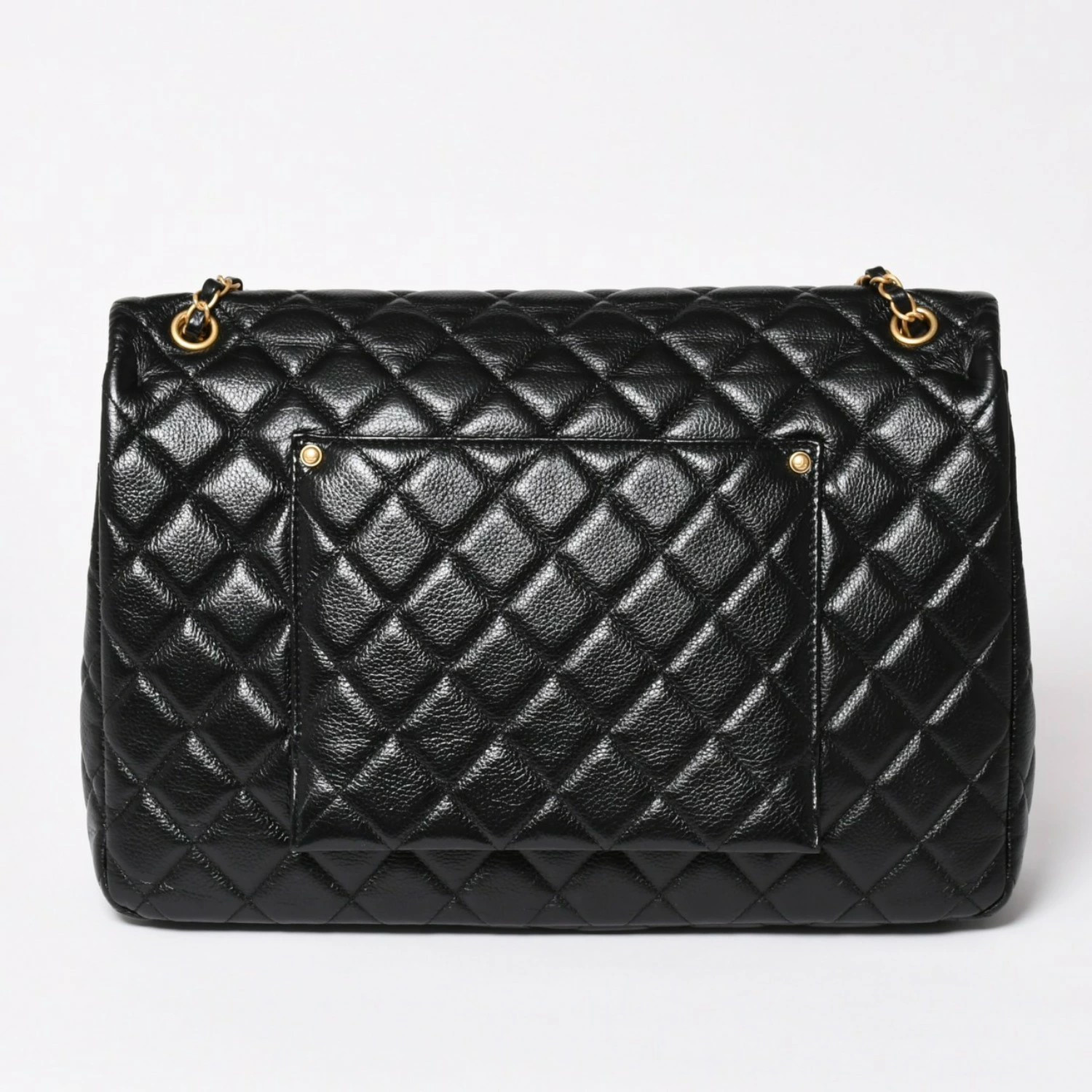 Chanel 2025 AS4661 Jumbo Matelasse Big Shoulder Bag Black 4a003601 r0_0608 image 2