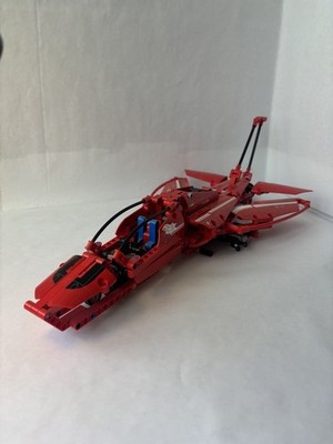 LEGO Technic 9394 Jet Plane Complete 2-in-1 No Box No Instructions