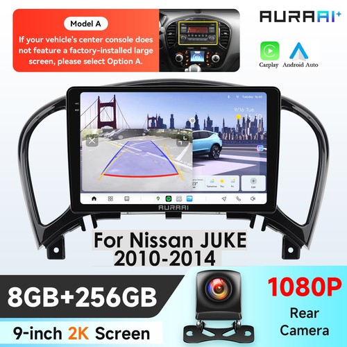 AI AutoRadio Stereo Für Nissan Juke 2010-2014 Android14 GPS Navi Carplay 8+256GB