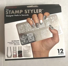 KISS Stamp Styler Nail Art Stamping Kit Nail Stamping Plates