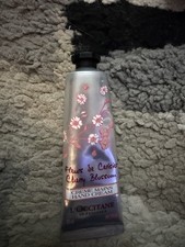 L'Occitane Cherry Blossom Hand Cream - Silver with Pink Floral