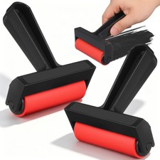 2 Pcs Stamping Rollers Printmaking Ink Rollers Art Craft Supplies