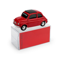 Fiat 500 Rosso Bandiera Italiana 1:43 Brumm Auto Stradali -D- Neues Modell