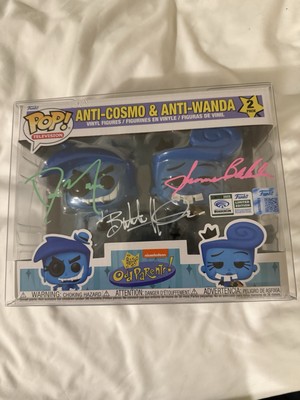 Wondercon 2025 Anti Wanda/Anti Cosmo 2 Pack  With Protector!! TRIPLE SIGNED COA