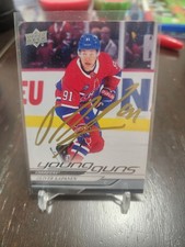OLIVER KAPANEN autographed '24/25 MONTREAL CANADIENS "Young Guns" rookie card