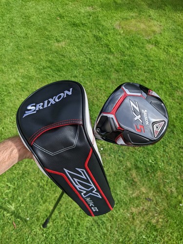 SRIXON ZX5 Driver NEW Headcover - 10.5° Stiff ProjectX Shaft With Extra Weights