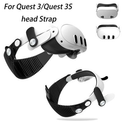 Für Meta Quest 3/3S VR Headset Breathable Adjustable Silikon Foam Headband