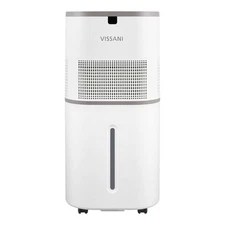 Vissani 6 Gal. Evaporative Humidifier for Whole House in White