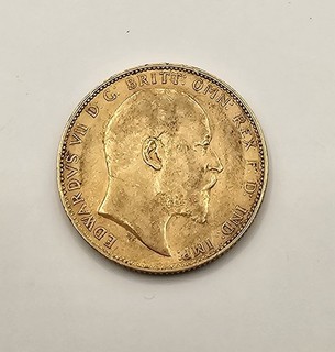 1905 Great Britain Gold Sovereign – King Edward VII – 22ct Gold – 8.00g