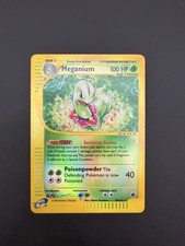 Meganium 54/165 Reverse Holo Expedition Rare LP Pokemon Karte