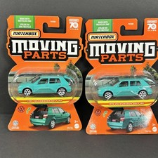 Matchbox Moving Parts 1995 Volkswagen Golf MK3 Lot of 2