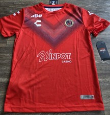 NWT Charly Tiburones Rojos de Veracruz 19/20 Home Jersey Youth Kids Size Large