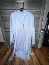 Blue Men's Cotton Kurta Pakistani
