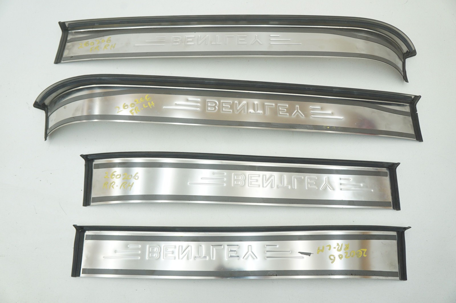 Set Front Rear Left Right Sill 3W5853875A Bentley Continental Flying Spur 06-18