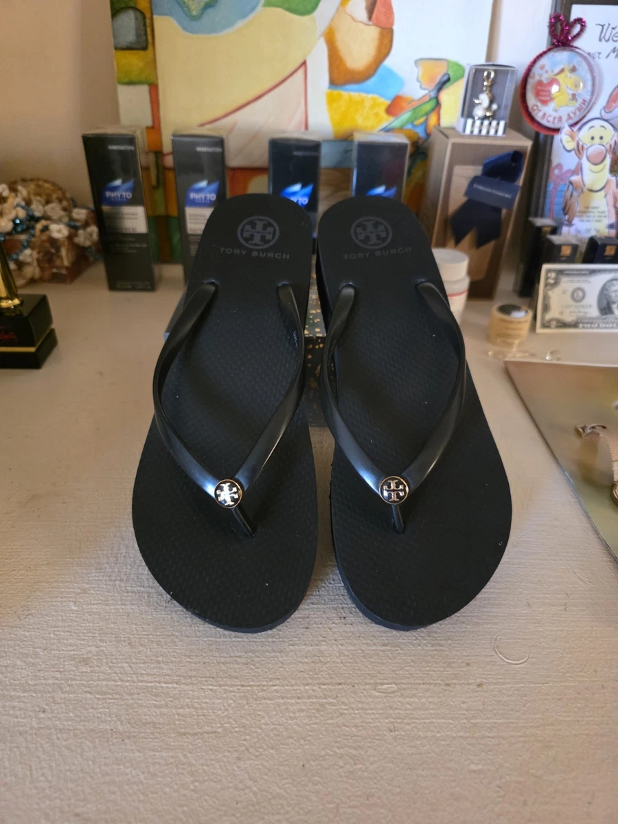 25+ Tory Burch Women's Wedge Flip Flop Sandals for sale | Updated