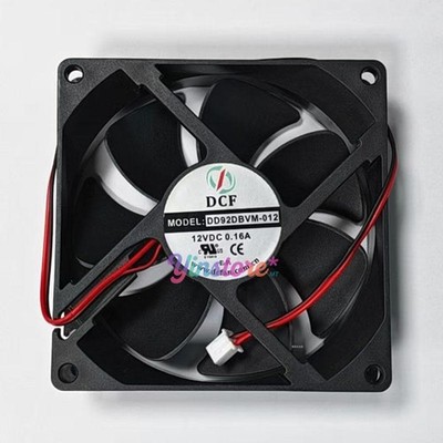 1 Pc. New DCF DD92DBVM-012 Cooling Fan 9225 12VDC 0.16A 9.2CM 2Pin