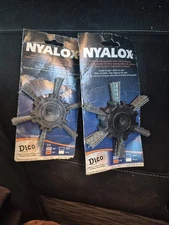 Dico 541-776-4 80-Grit Nyalox Aluminum Oxide Mandrel Mounted Flap Brush 4 in.