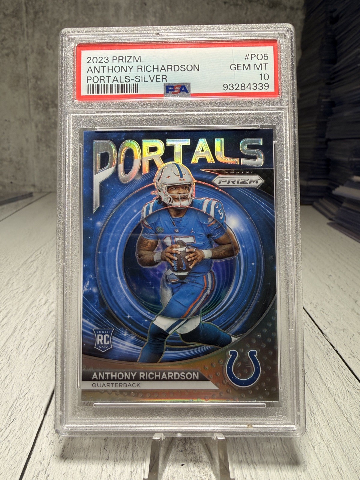 Anthony Richardson Panini Prizm Portals #PO5 Silver