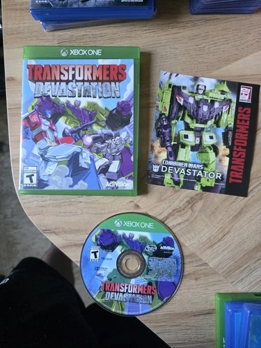 Transformers Devastation (Xbox One, 2015).  Complete.  Free Shipping
