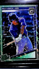 2025 Panini Donruss Rated Prospects Twins Billy Amick Black Optic Parallel 🔥