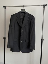 Men Hugo Boss Blazer Black Wool 40L