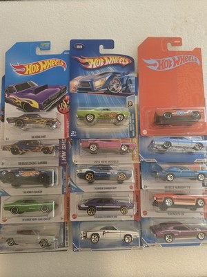 Hot Wheels Lot 15 Older Dodge Mopar Charger Challenger Gtx Dart Superbee   