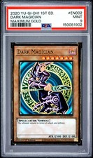 2020 Yu-Gi-Oh 1st Edition Maximum Gold MAGO-EN002 Dark Magician PSA 9 150081902
