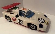Vintage 1960s ALPS Battery operated Chaparral 2F Race Car. Japan. Works Video.