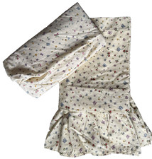 Vintage Disney Winnie the Pooh  Fitted Crib Sheet  Window Valance 2 pc Set  