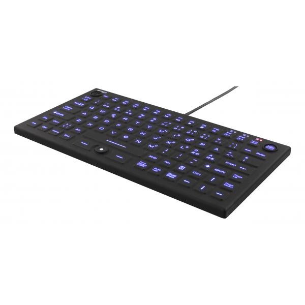 Deltaco TB-509 tastiera Universale QWERTY Nordic Nero (DELTACO TB-509 - tastatur