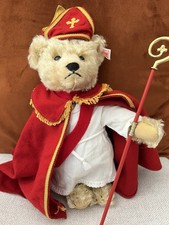 Steiff St Nicholas Teddy Bear with music, EAN 661068