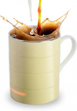 Smart Heated Coffee Mug with Wireless Charging Base Self-Heating Made from Fine