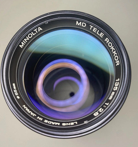 Minolta MD Tele Rokkor 135mm f/2.8 Top Zustand - Bild 1 von 6