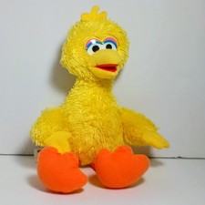 2013 Hasbro Sesame Street BIG BIRD 10  Plush STUFFED ANIMAL Toy Kids Toy