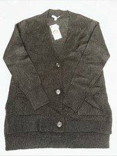 NWT BB Dakota Steve Madden Women Black Cardigan Size Small Loose Fit