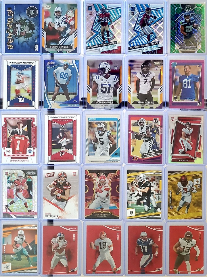 Patrick Mahomes Josh Allen NFL 2024 Óptica y Más Lote de 100 Cartas Numeradas Paralelos Foto 4 de 4