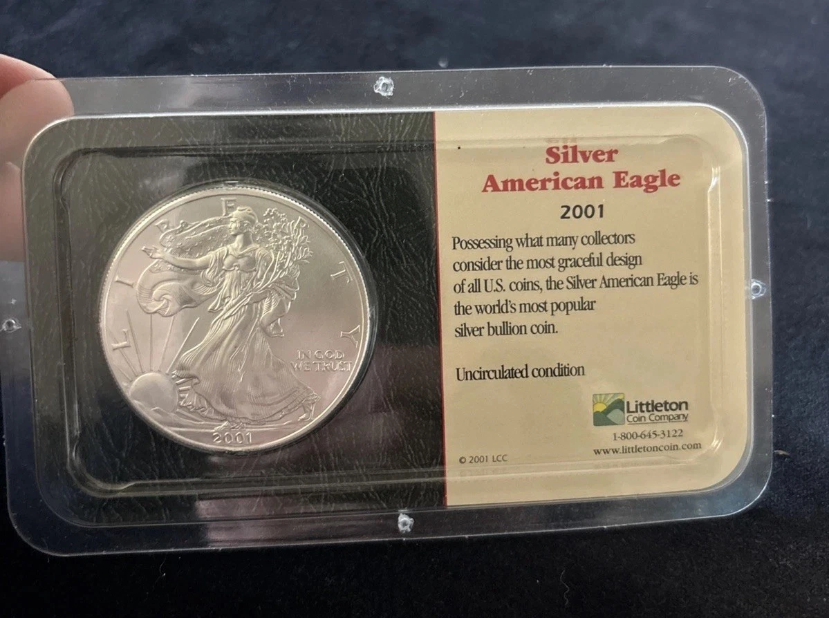 American Eagle 2001 Silver Bullion Coins for sale | eBay