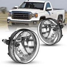 Fog Lights Assembly, 2007-2014 Sierra Fog Lights, Fog Lamps Compatible with