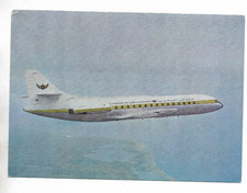 THE KINGDOM OF LYBIA ISSUED SE210 CARAVELLE POSTCARD