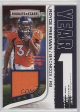 2018 Panini Rookies & Stars Year 1 Relics Royce Freeman #YO-24 0xl5