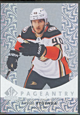2022-23 Upper Deck SP Authentic Pavol Regenda Pageantry Insert Ducks P-80