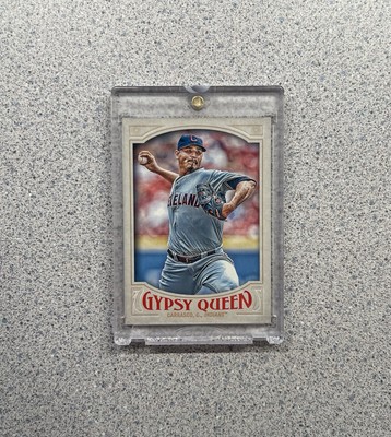 2016 Topps Gypsy Queen Baseball #97 Carlos Carrasco Topps Vault Blank Back 1/1
